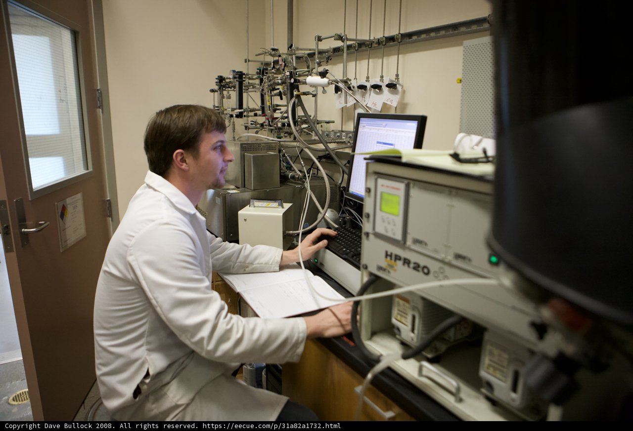 Nanotech Scientist at Work