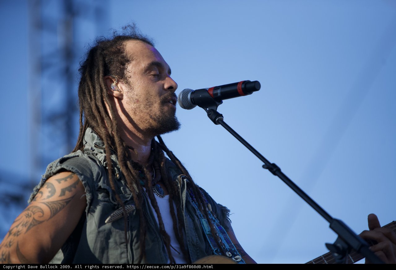 Michael Franti rocks the Coachella campground
