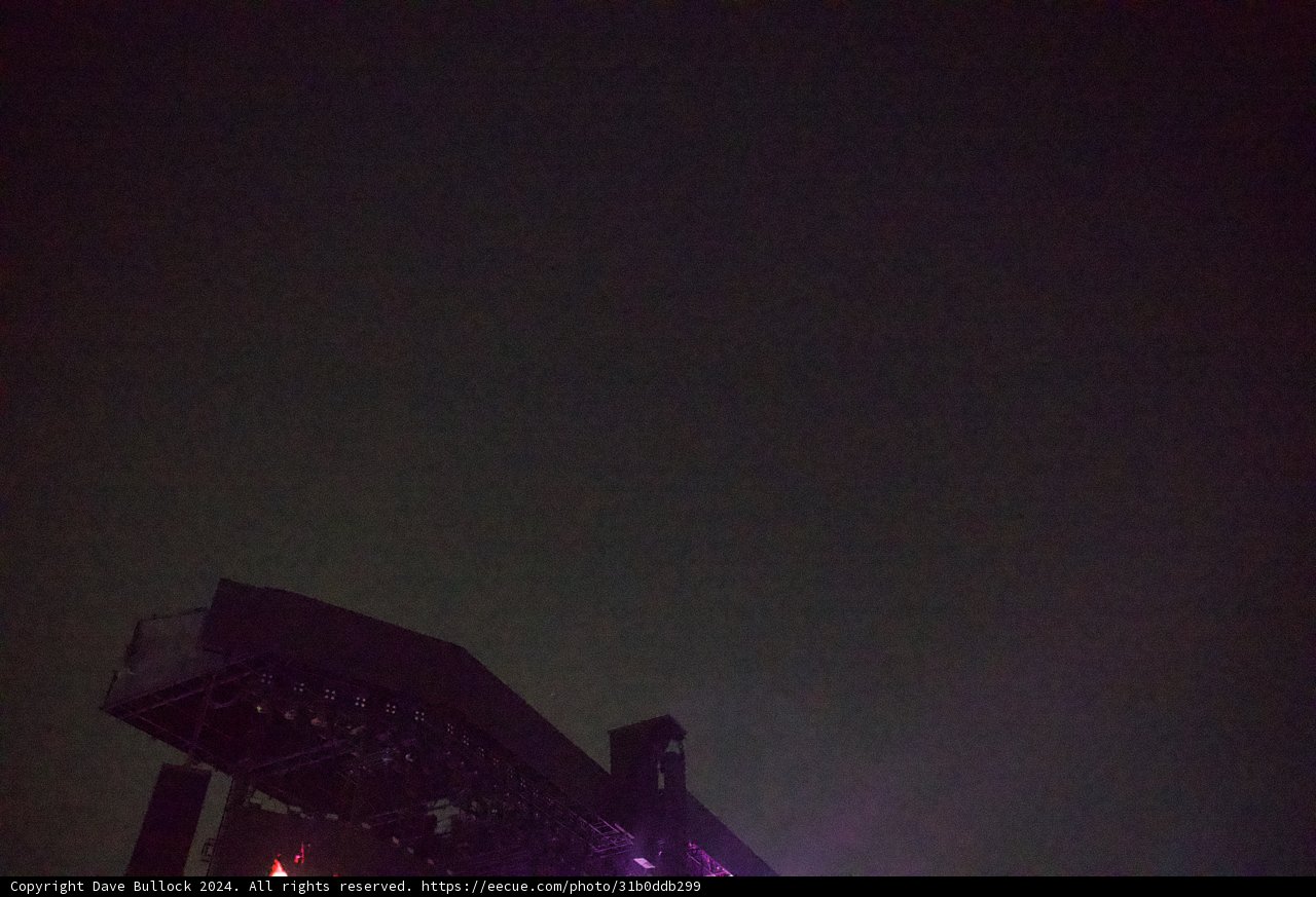 Nocturnal Silhouettes at Coachella 2024
