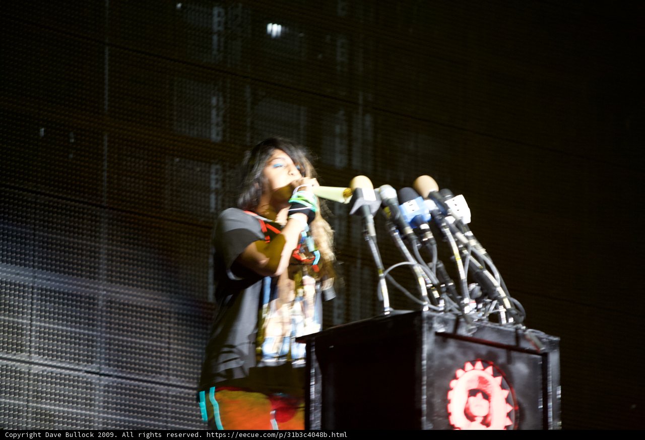 On Stage with the Mic