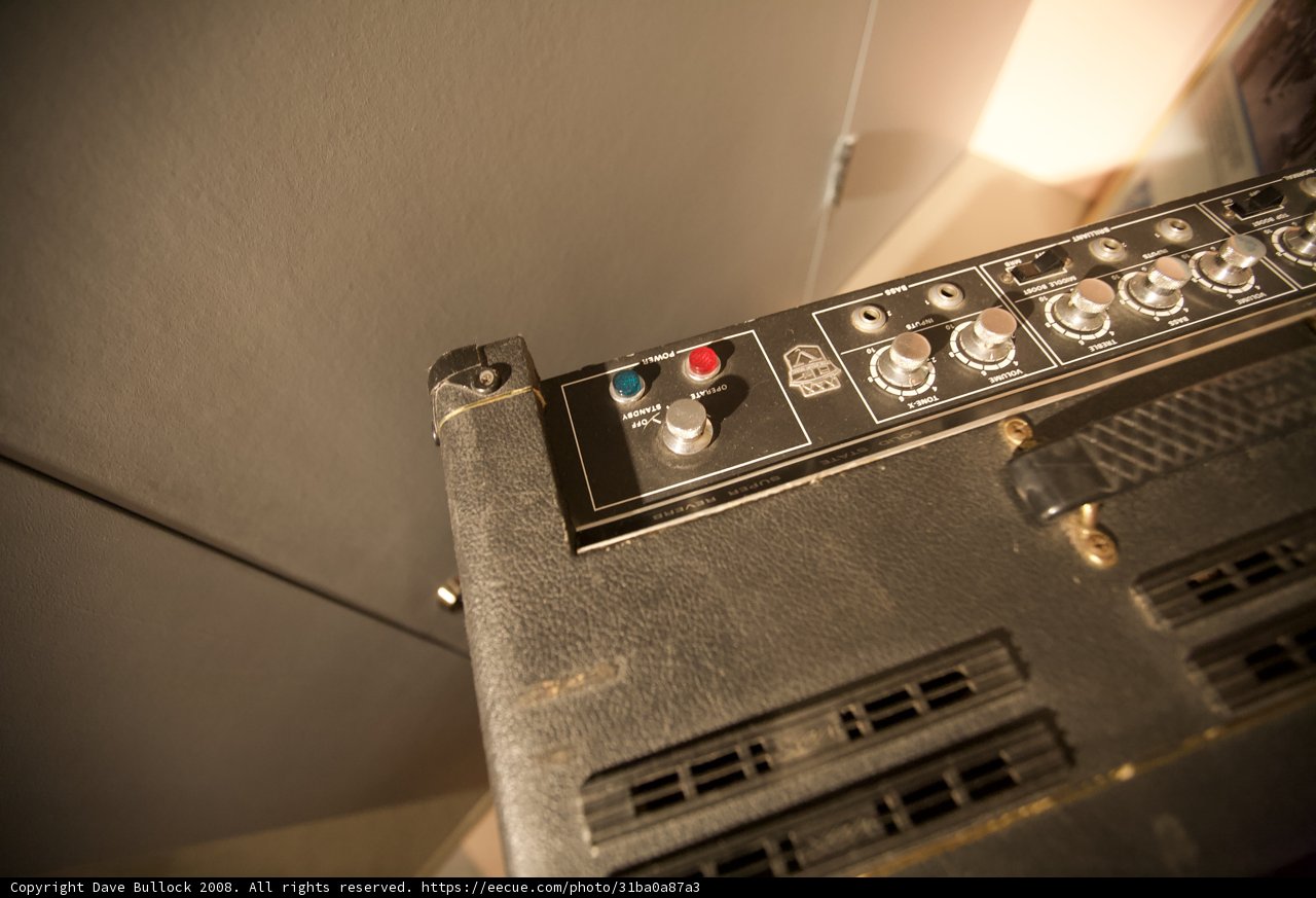 Vintage Amplifier and Mic
