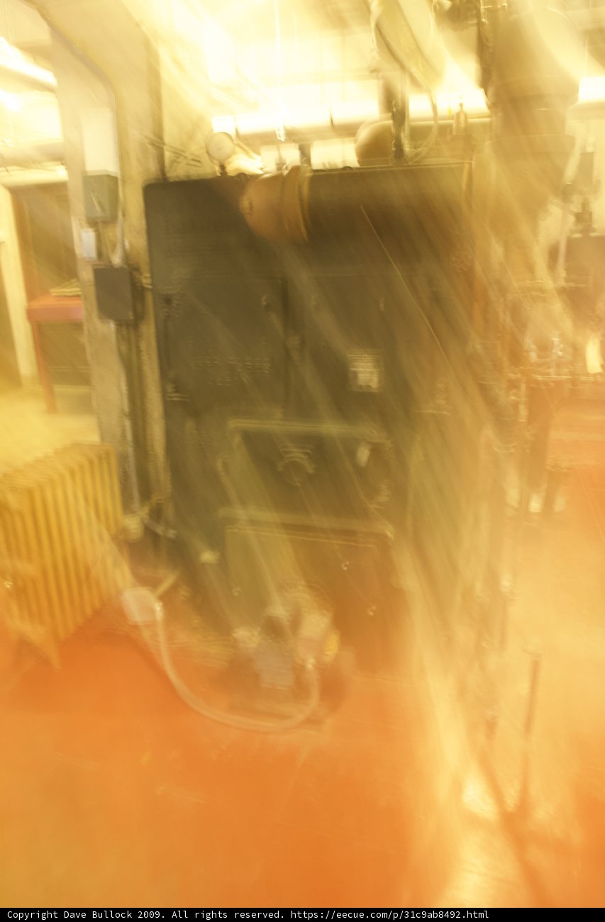 Steamy Factory Room