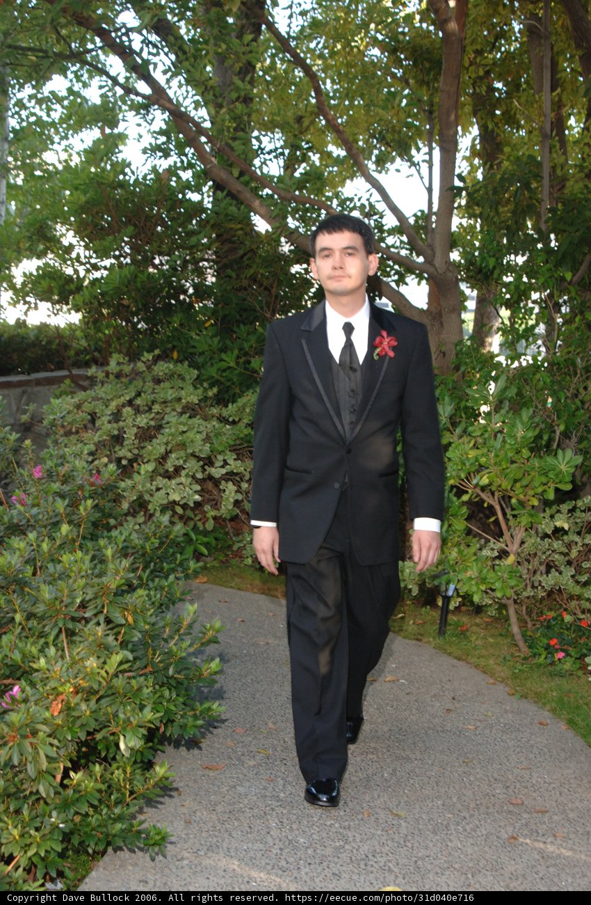 Bruce K in Formal Wear
