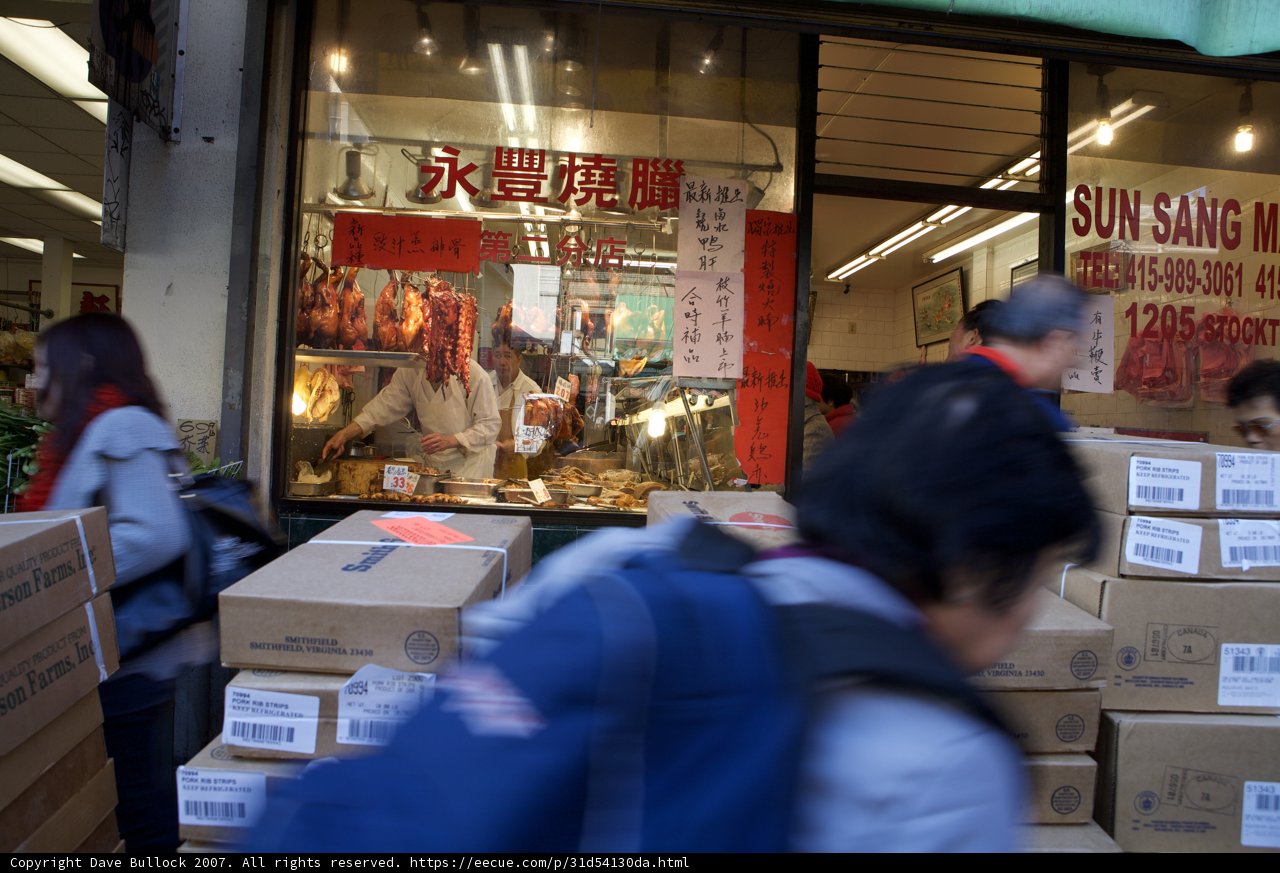 Walking Through Chinatown