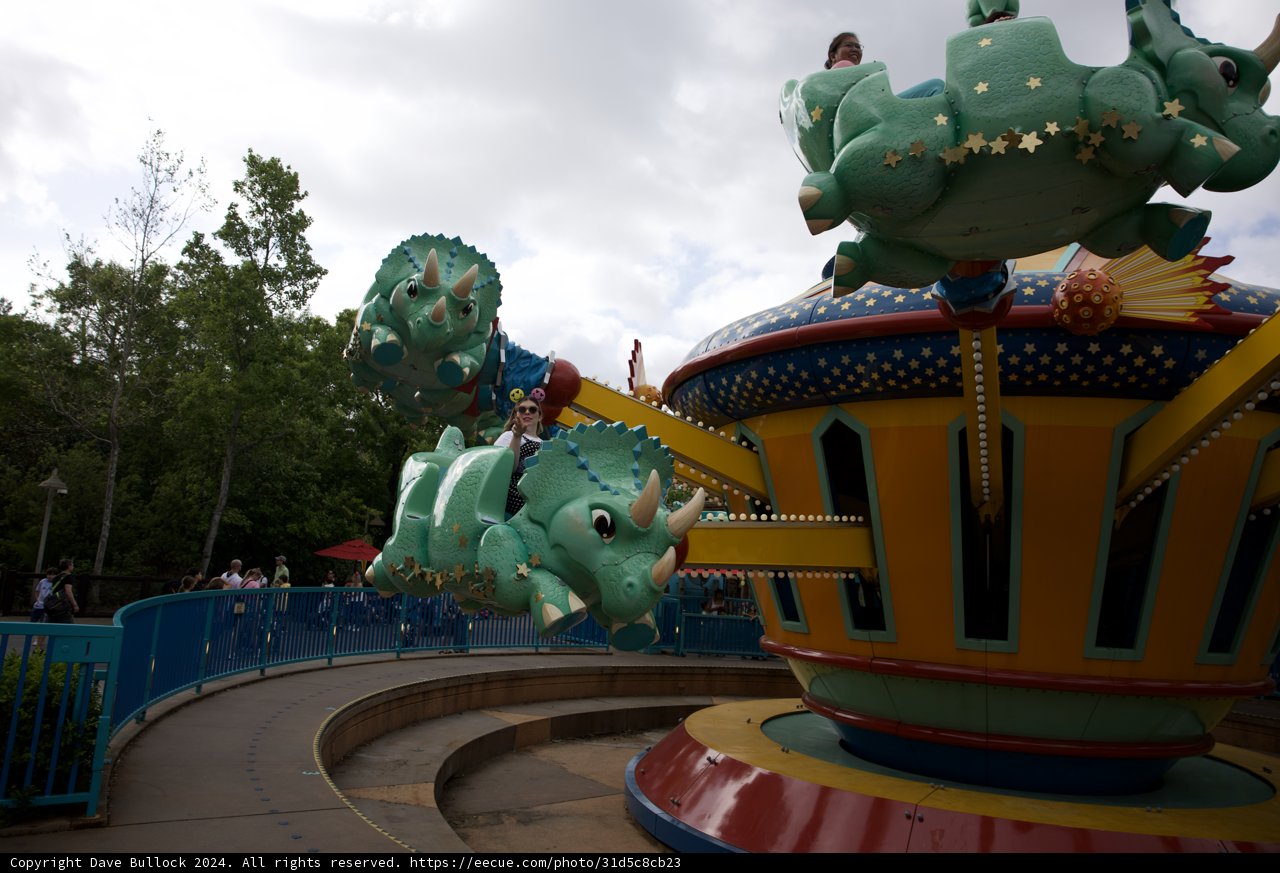 Dino-Ride Adventure at Disneyworld Animal Kingdom