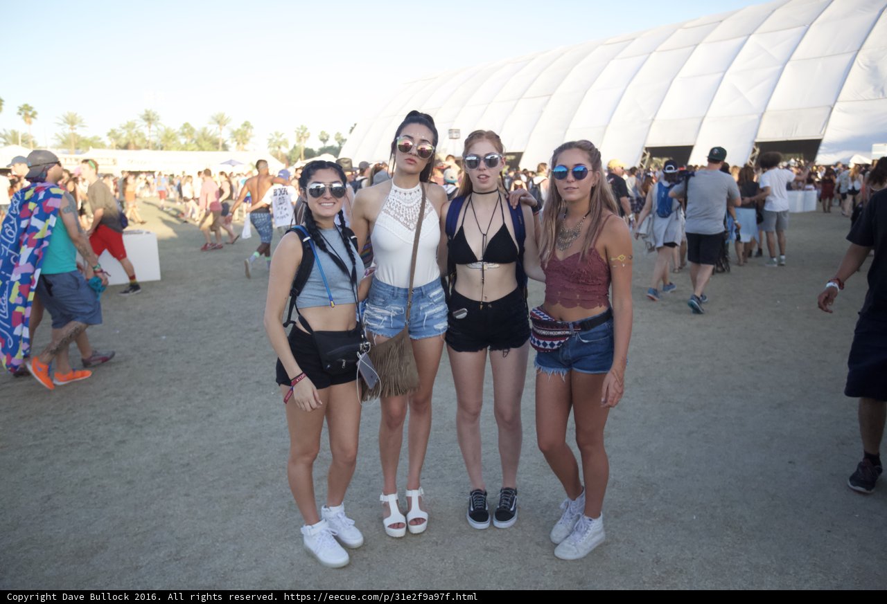 Girls Just Wanna Have Fun at Coachella