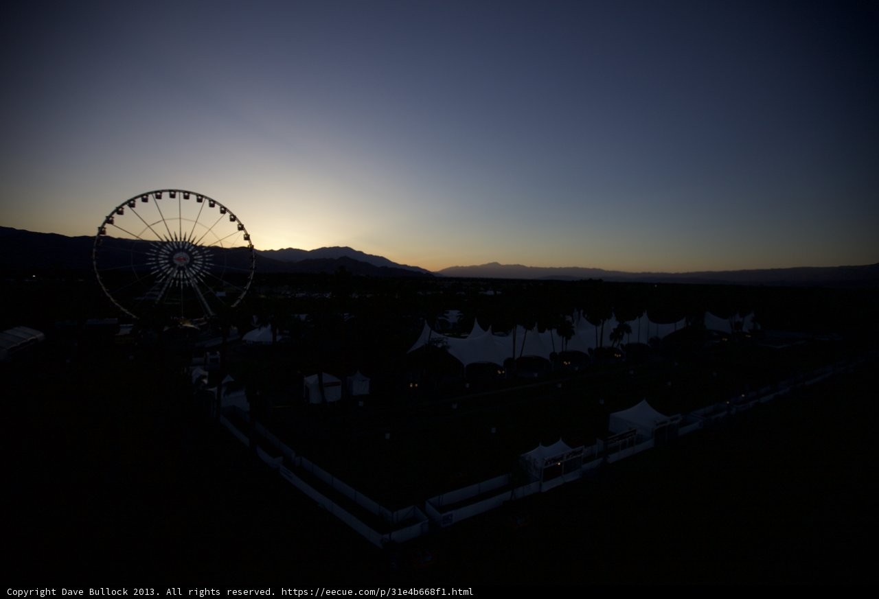Ferris Wheel at Sunset