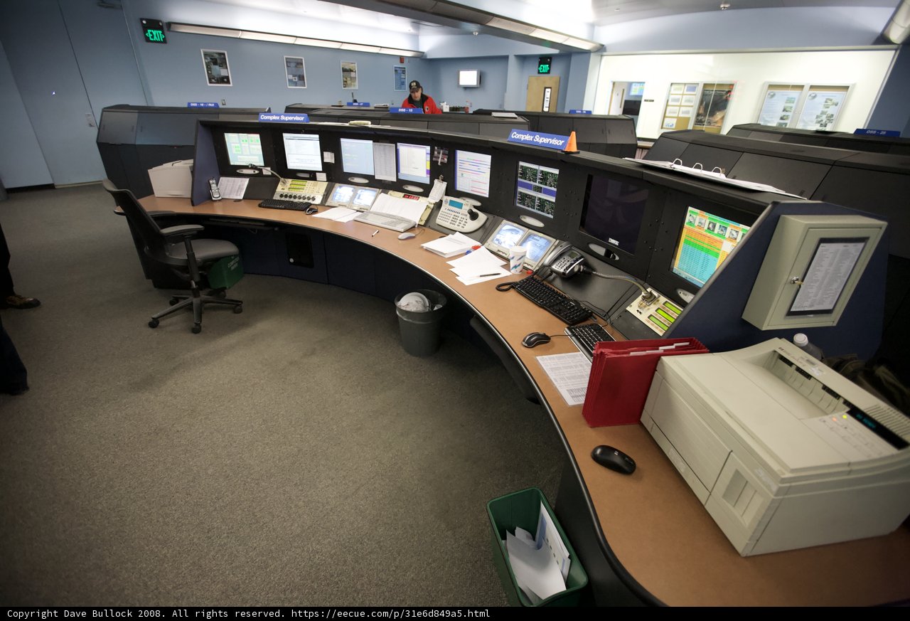 Busy Control Room