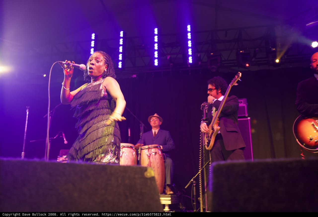 Center Stage with Leona Brown at Coachella 2008
