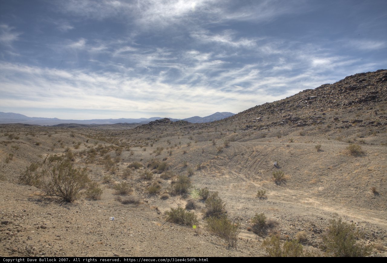 A Scenic Drive Through the Desert Mountains