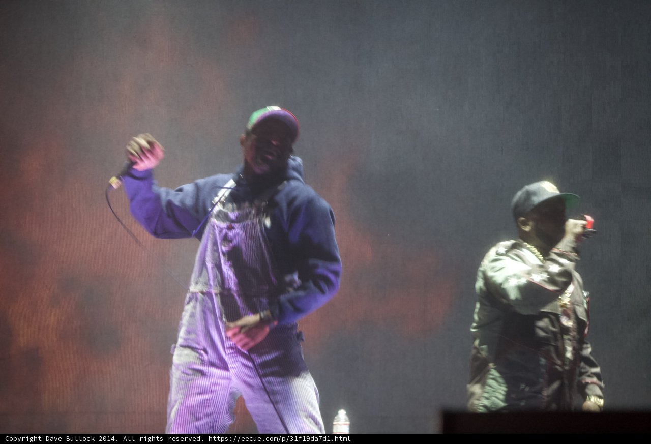 Two Men Perform on Stage at Coachella