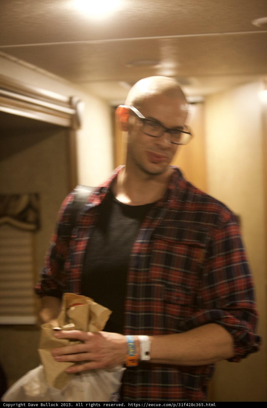 Dave B in his Red Plaid Shirt
