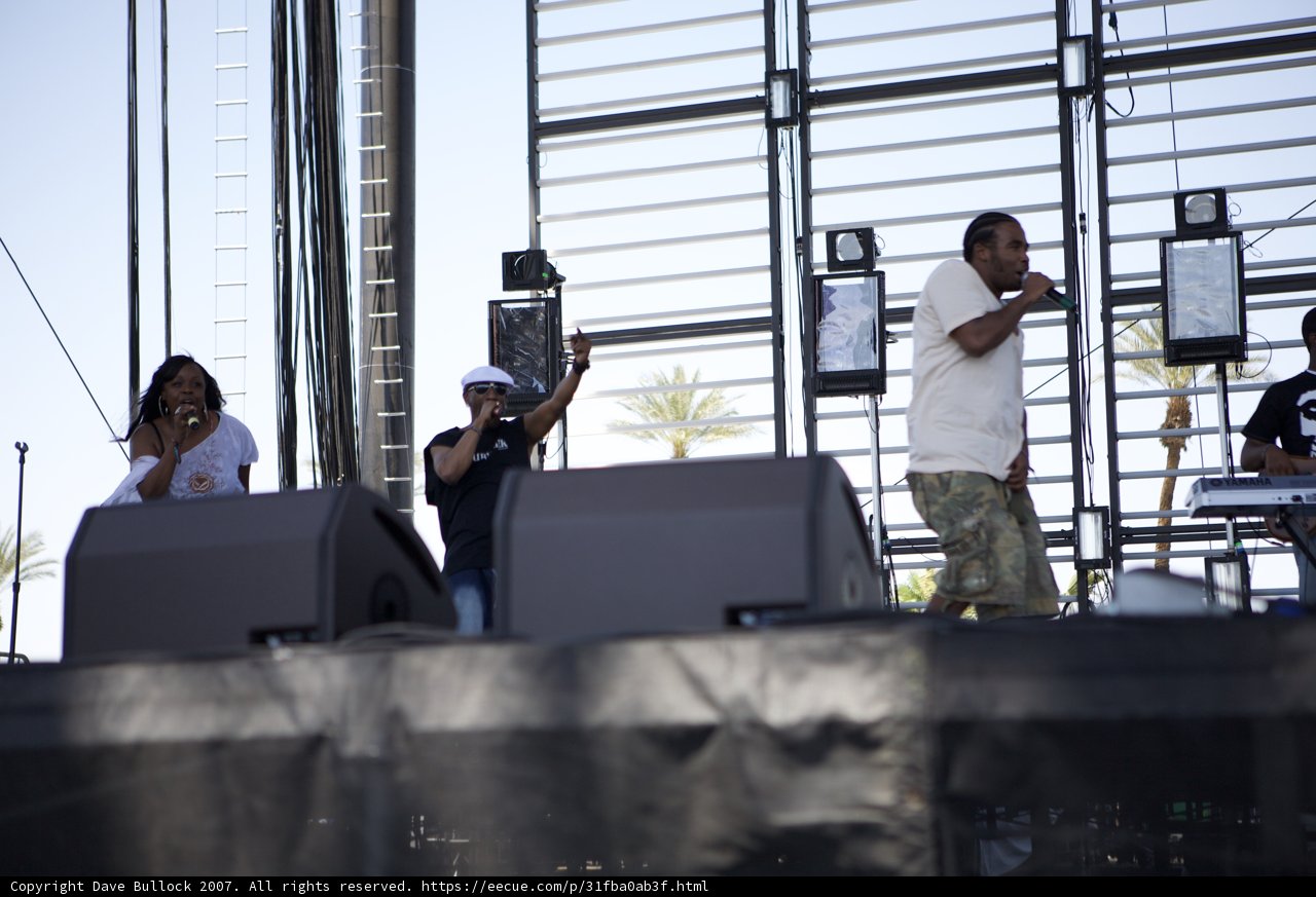 Pharoahe Monch Performs Live with His Band at Coachella 2007