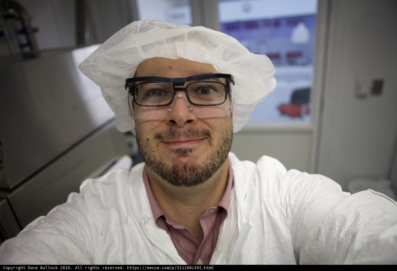 Selfie at the Lab