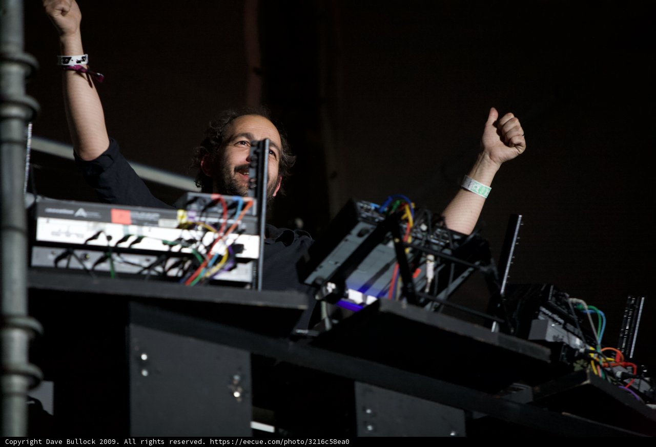 Étienne de Crécy Rocking the Crowd at Coachella 2009