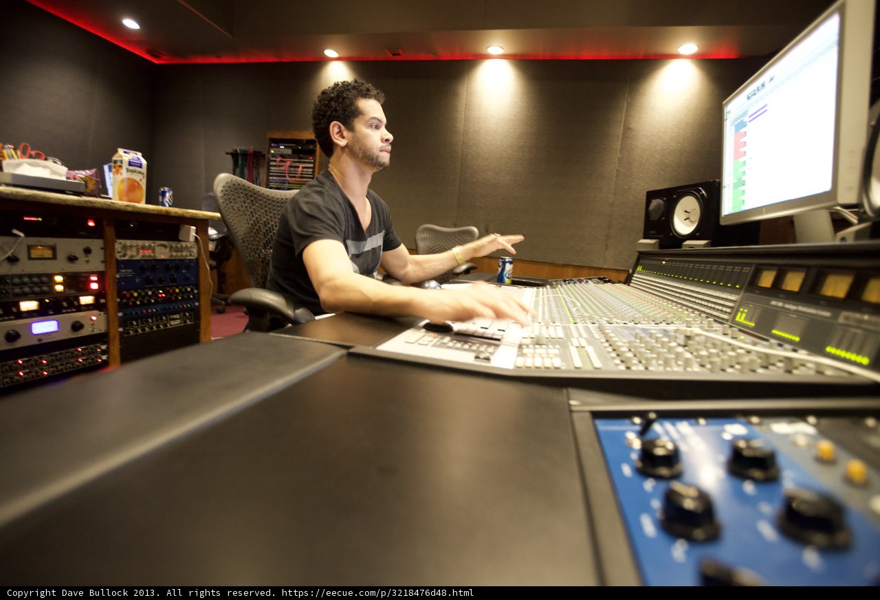 Marc Kinchen Producing Music in the Studio