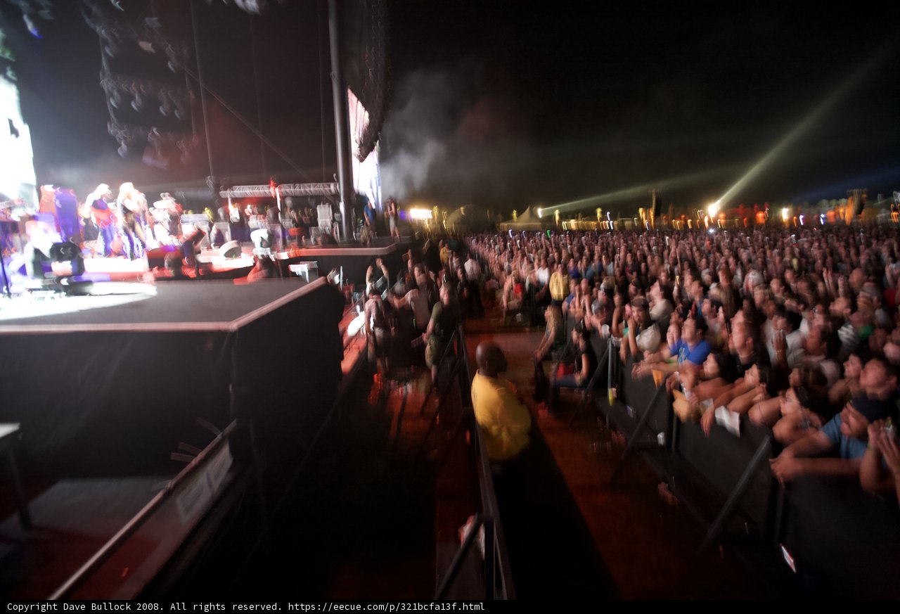 Coachella Music Festival Crowd