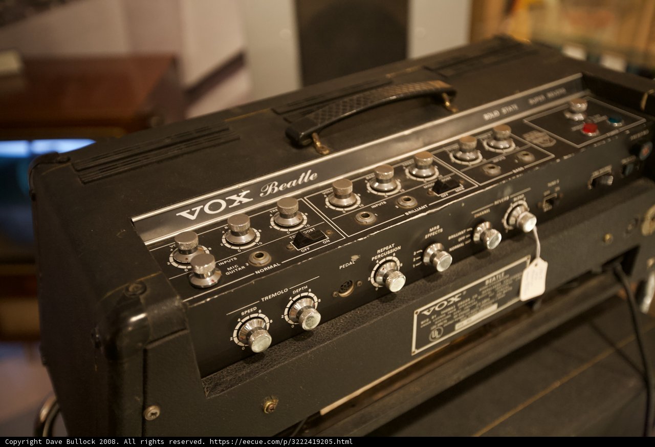 Vintage Vox Headstock