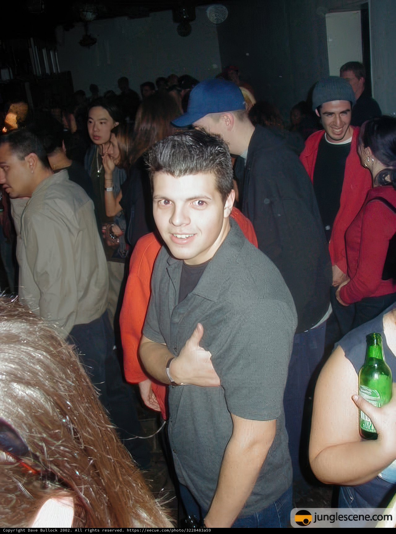 Man in the Night Club Crowd