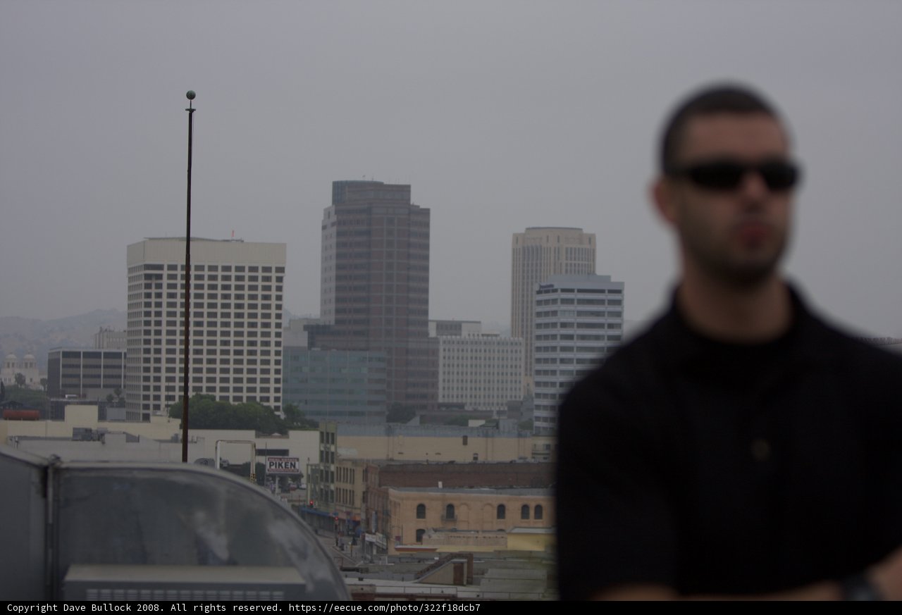 Man in the Haze of Metropolis