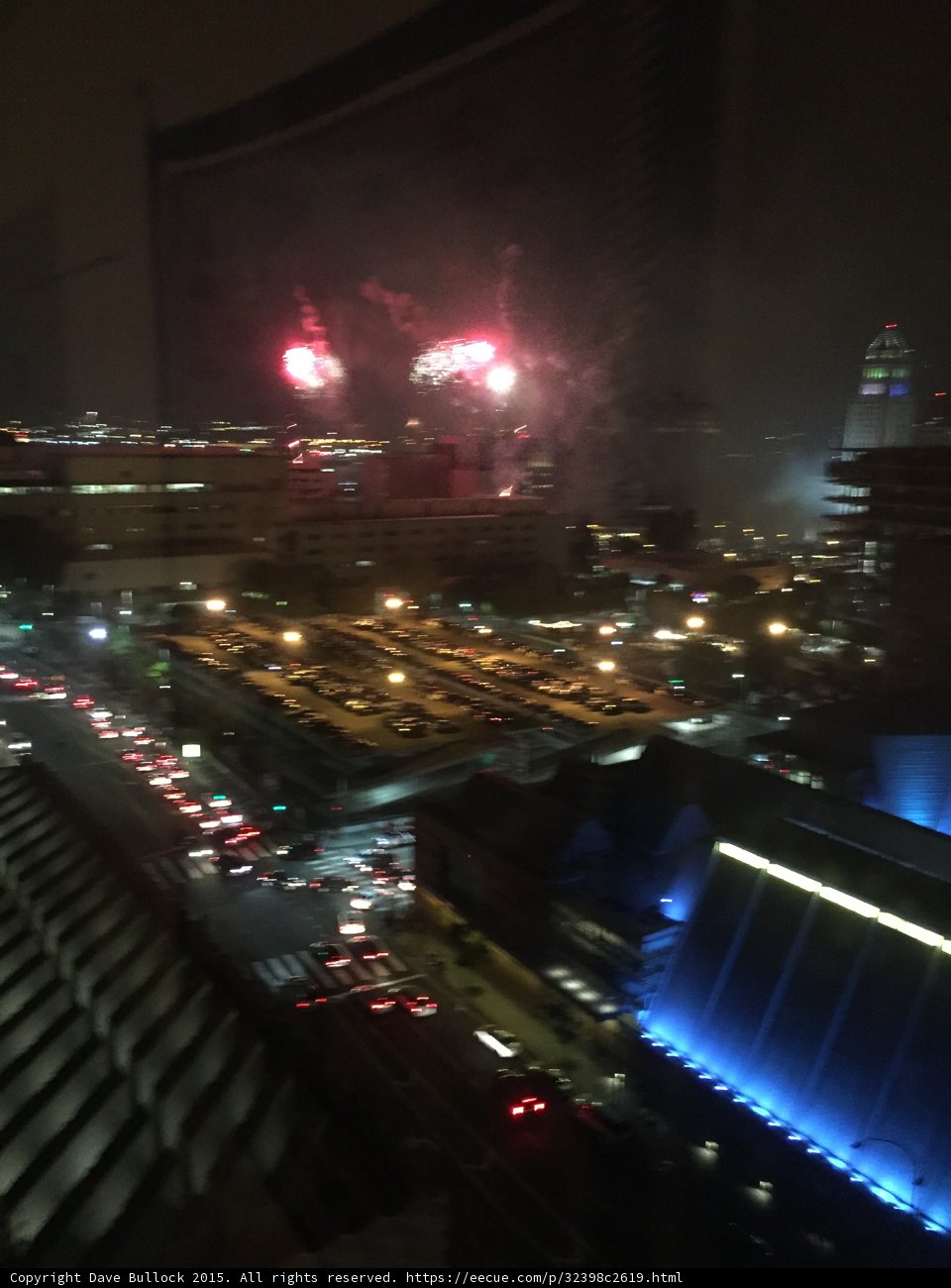 Fireworks Haze Glow