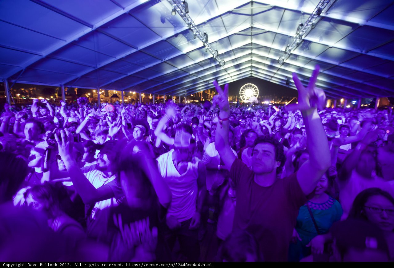Coachella 2012: Hands Up at the Concert
