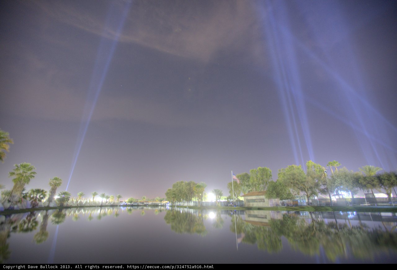 Shimmering Night Lake