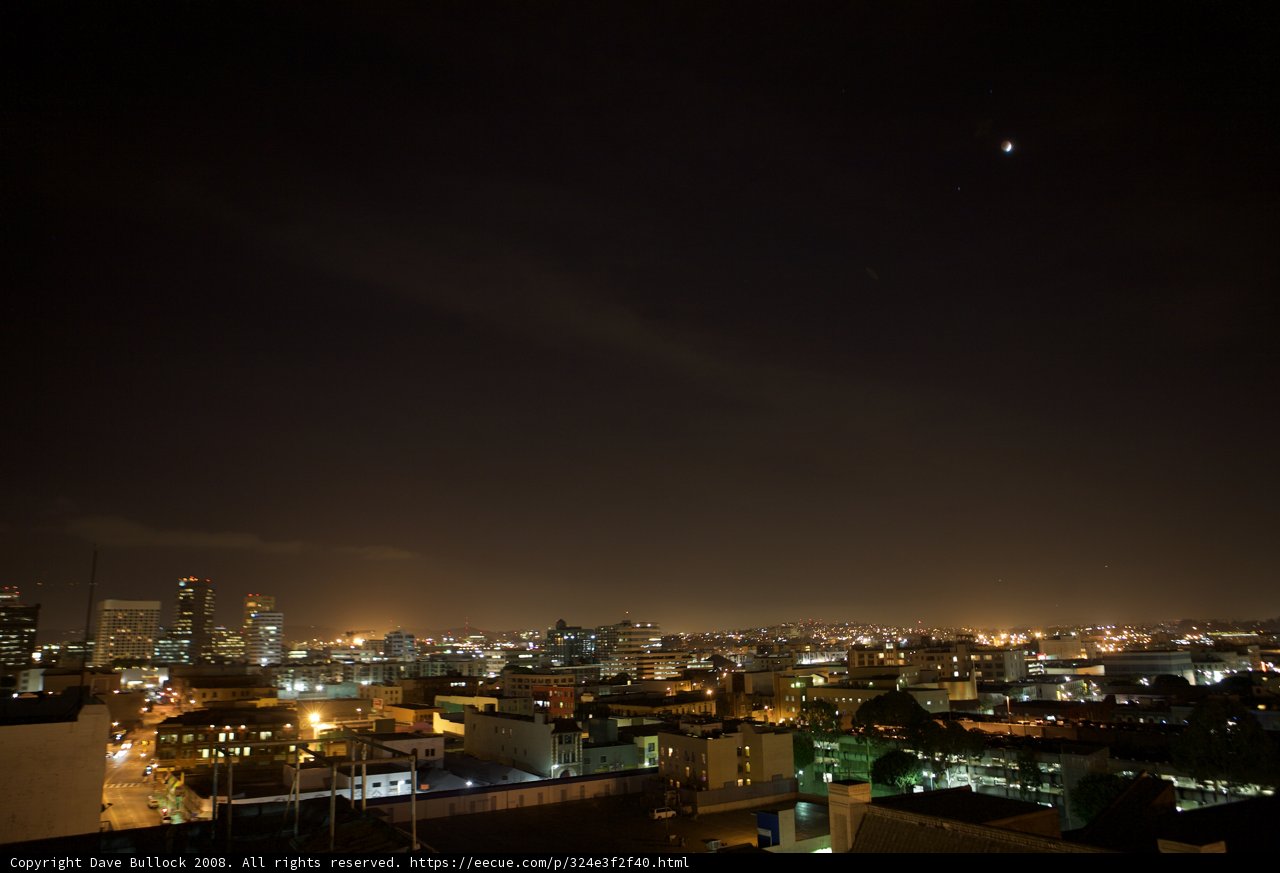 Lunar Night in the Metropolis