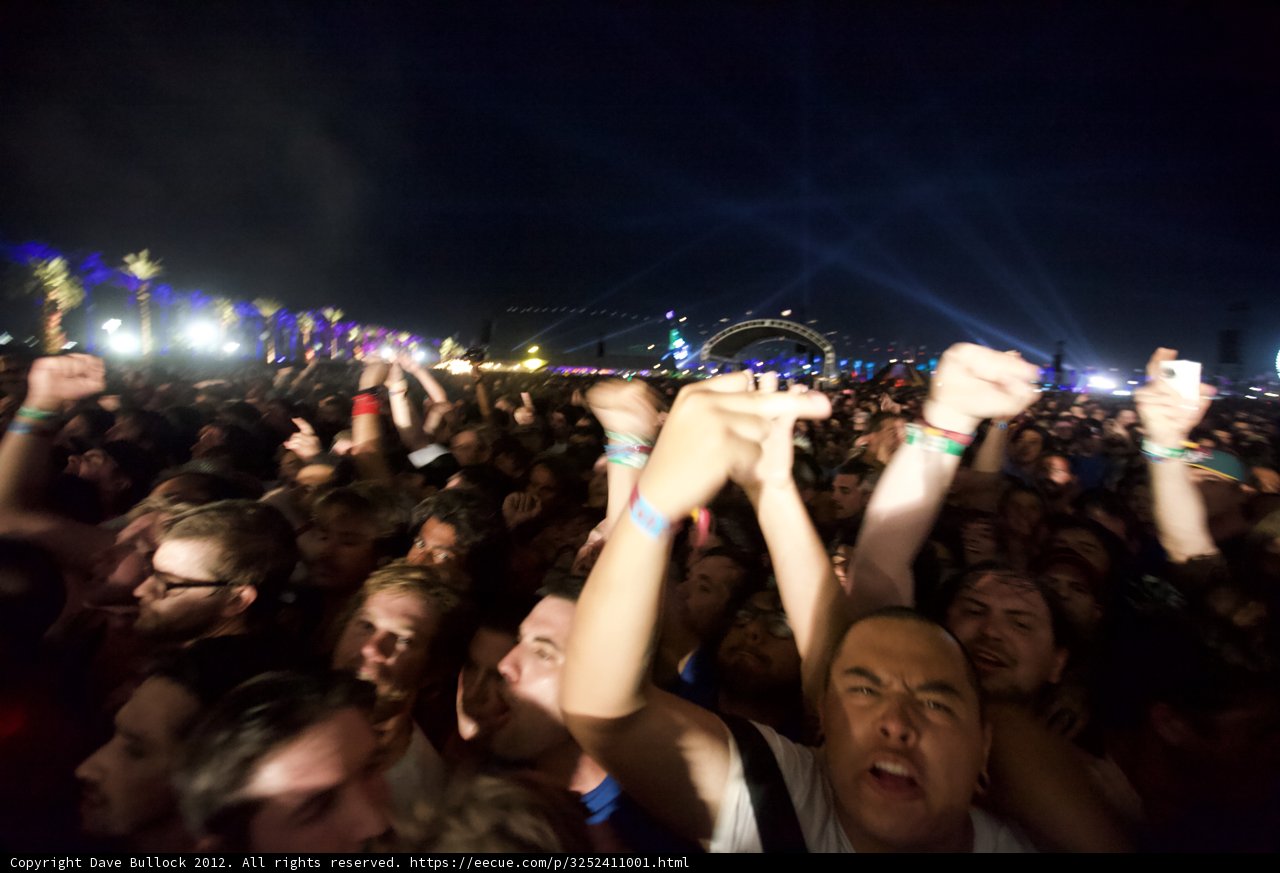 Hands Up in the Night Sky