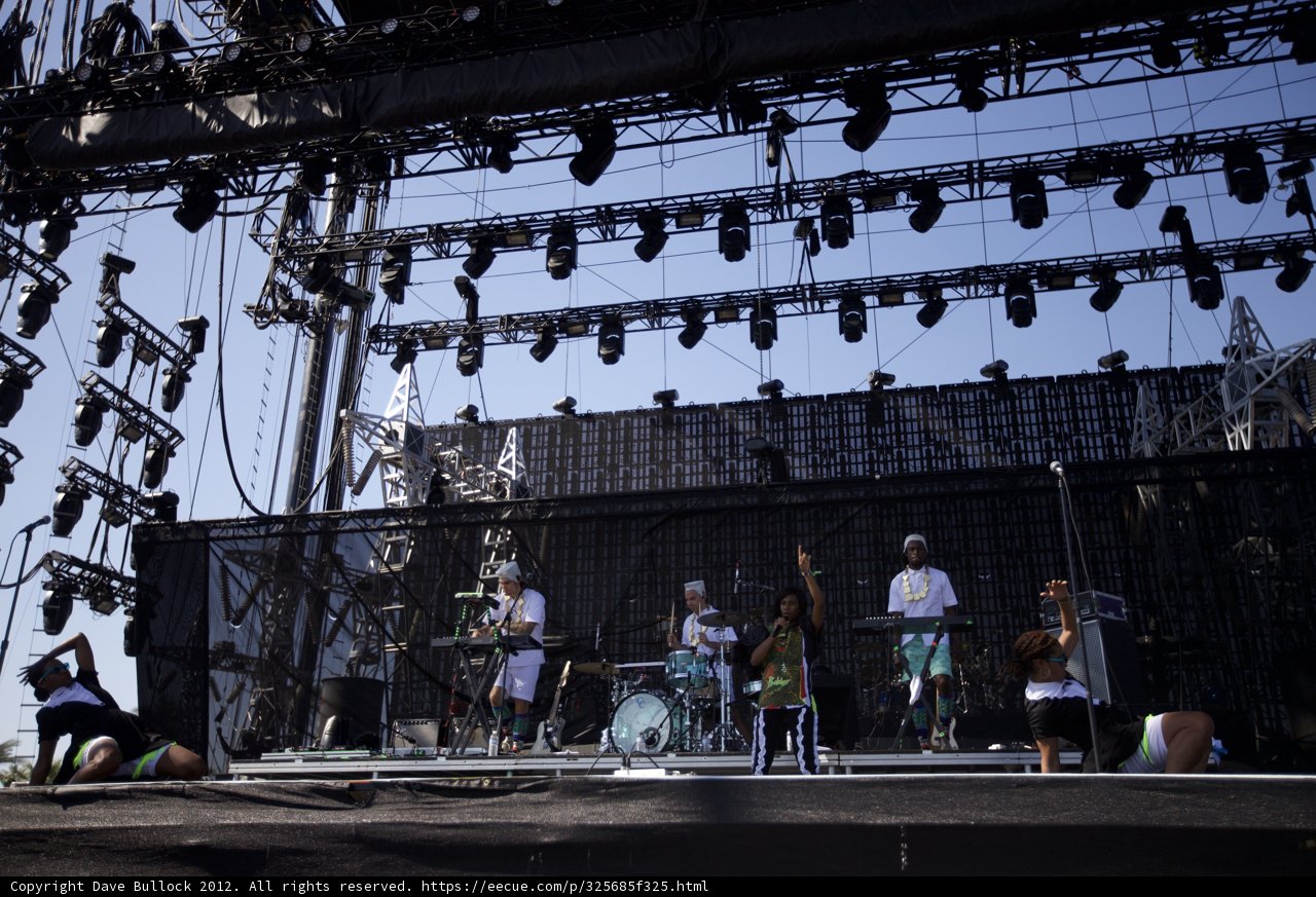 Group Performance at Coachella