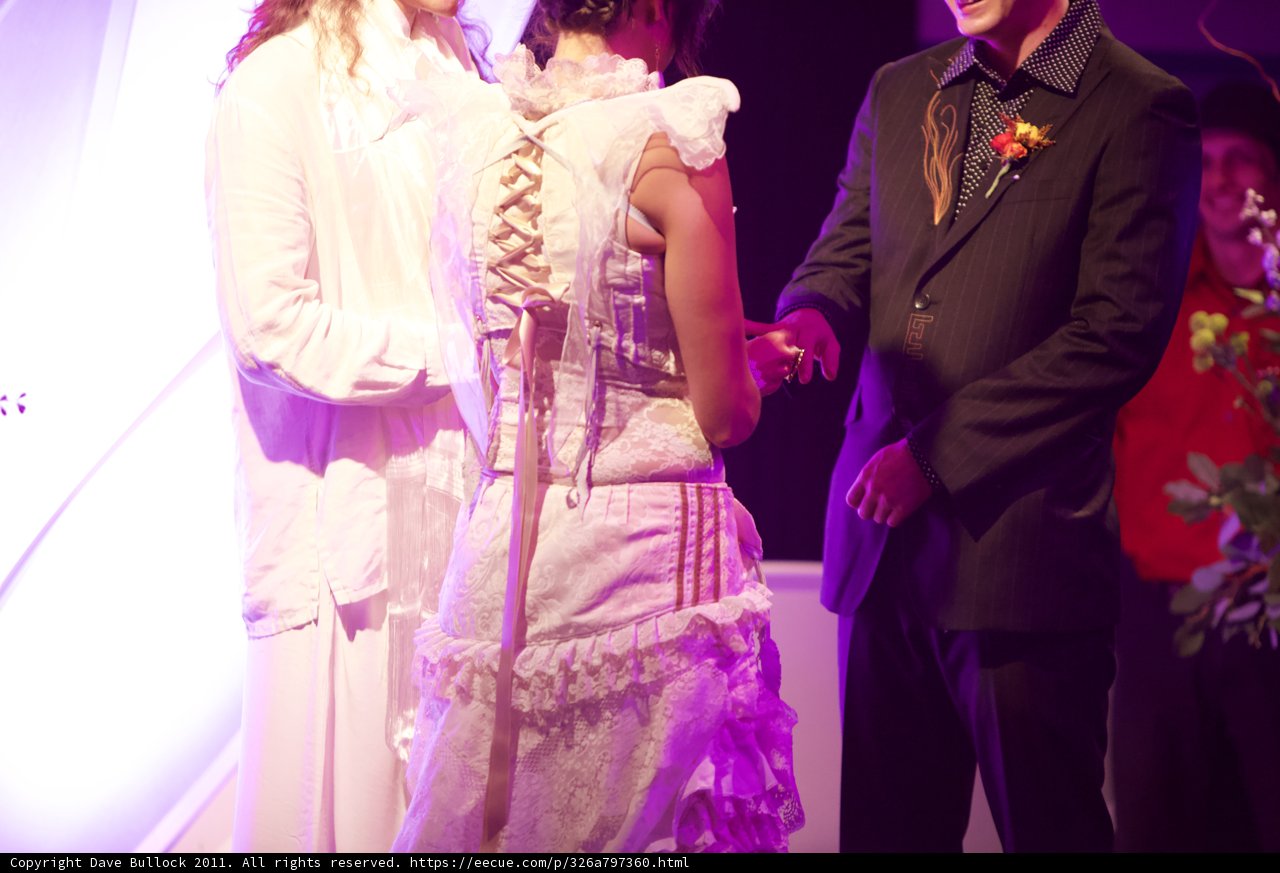 The Wickstrom Wedding: Formal Wear and Purple Gowns