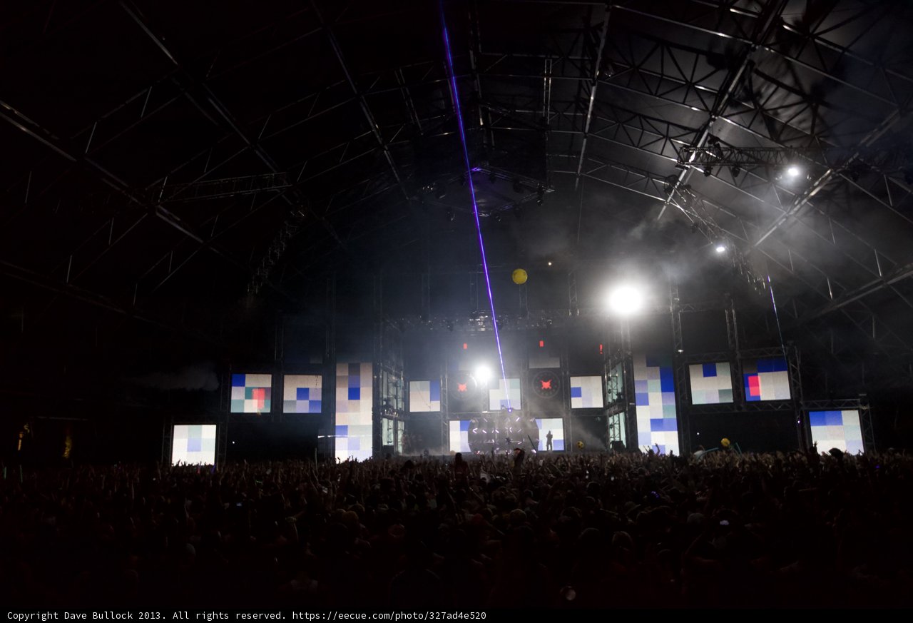 Coachella Concert Lighting Spectacle