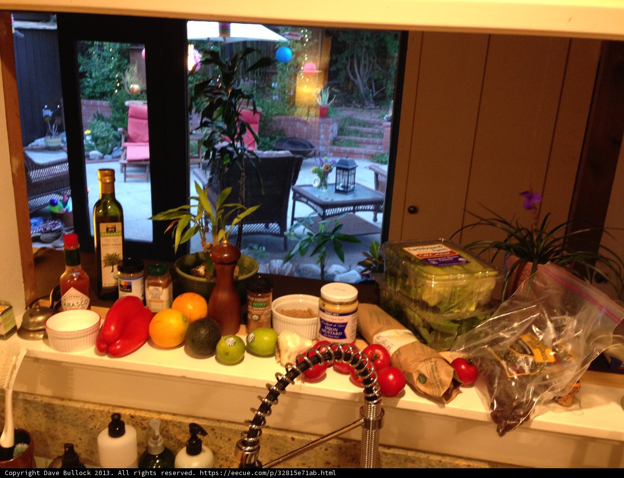 A Bounty of Fresh Produce in the Kitchen
