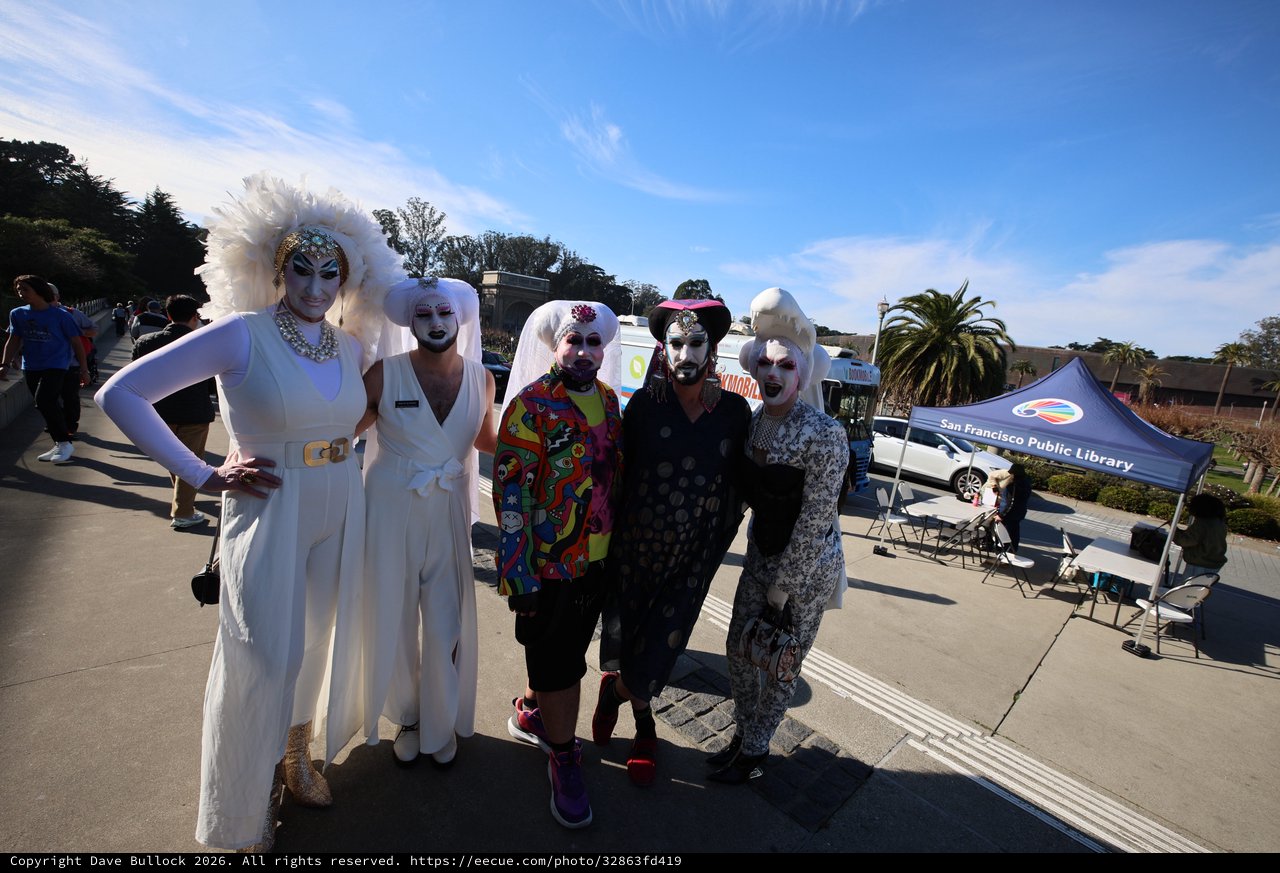 Drag Performers Celebrate Life at San Francisco Event