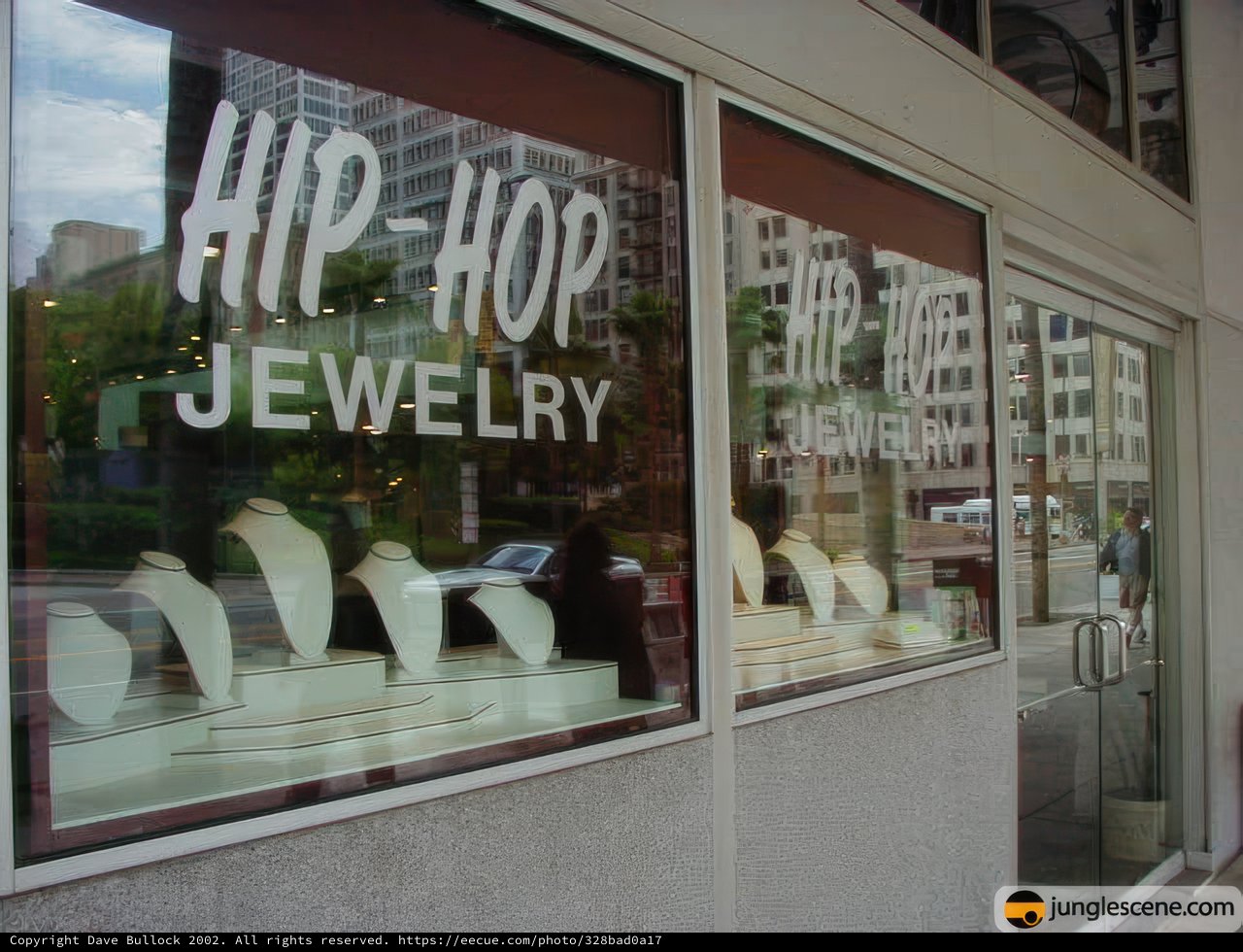 Hip-Hop Jewelry on Display