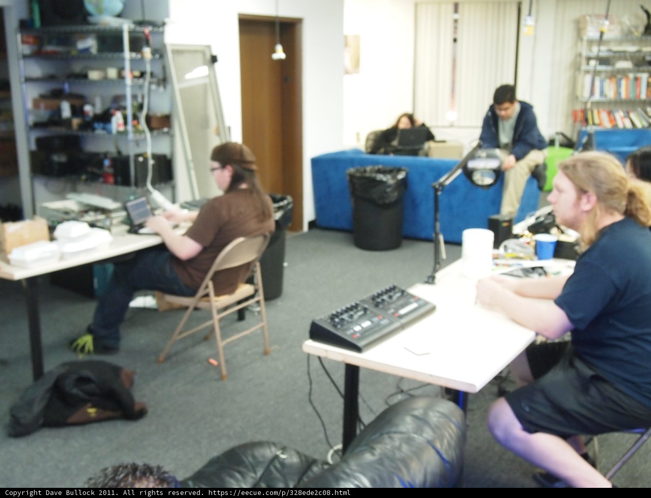 Group Gathering at Living Room Table
