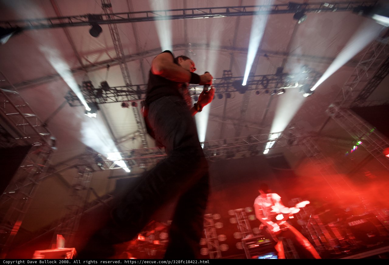 Rocking the Stage at Coachella 2008
