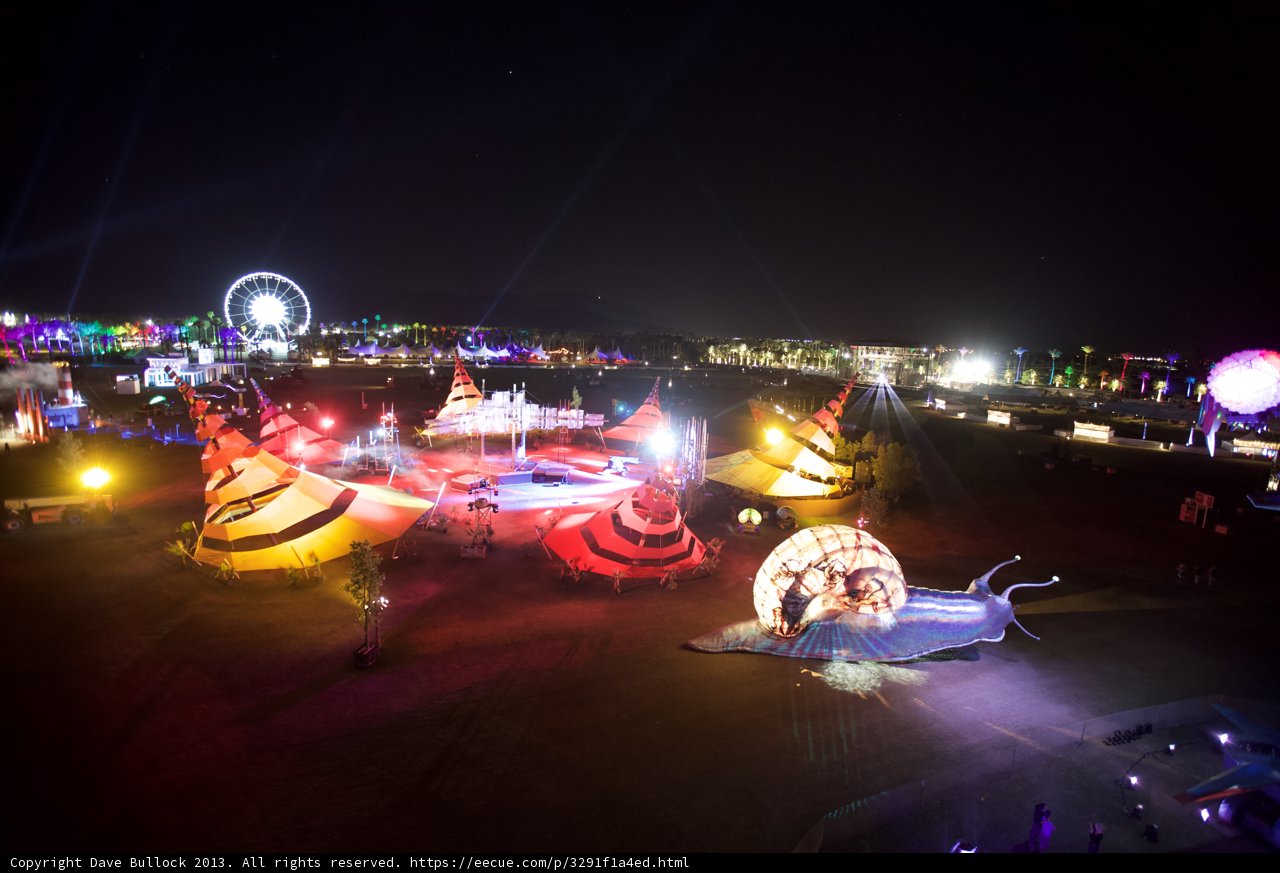 Carnival Lights At Night