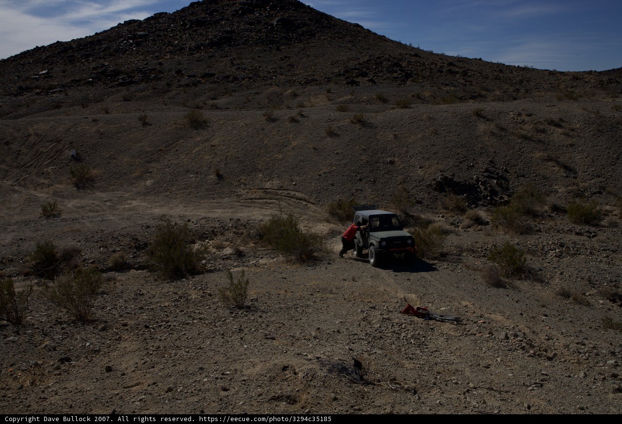 Jeepin' Through the Desert