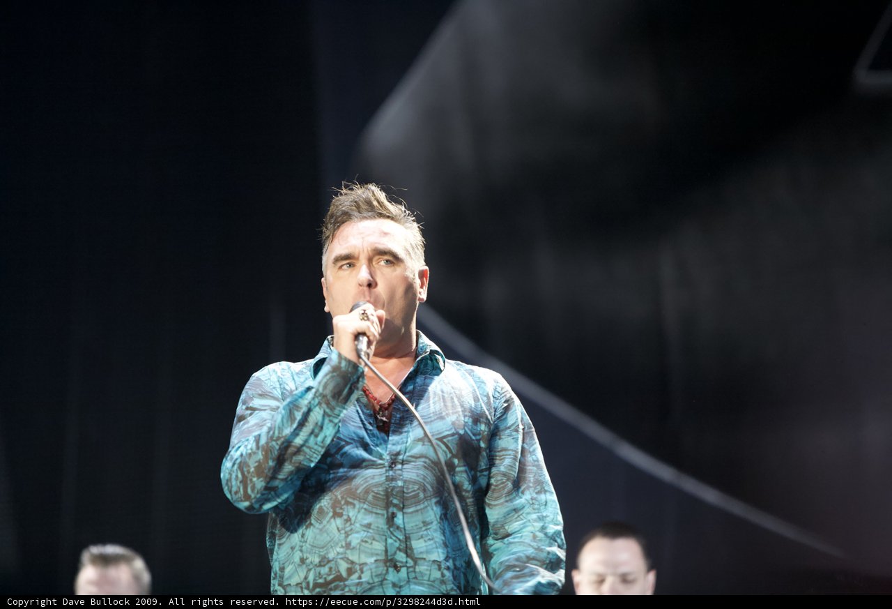 Morrissey Shines on Solo Performance at Coachella 2009