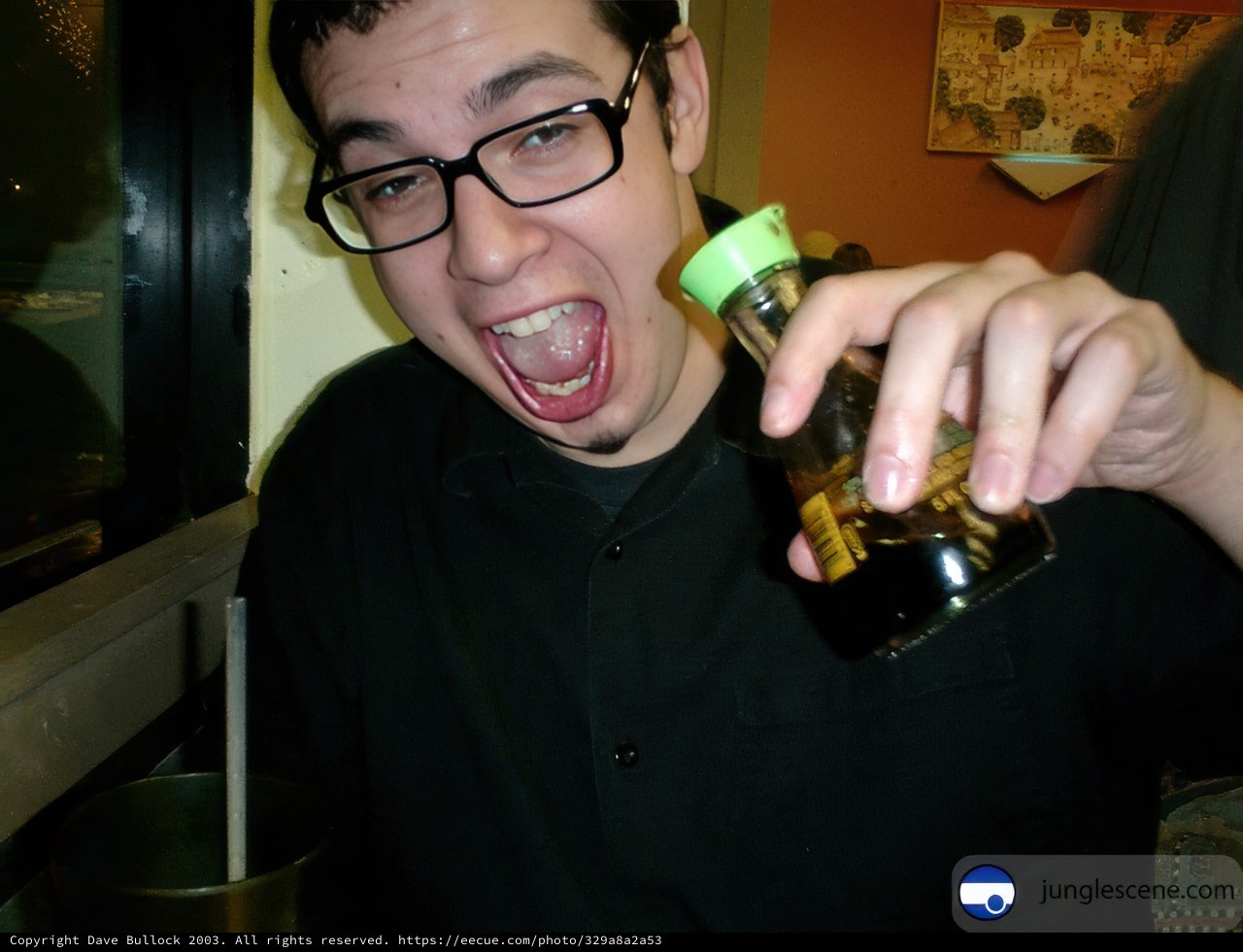The Man and His Bottle