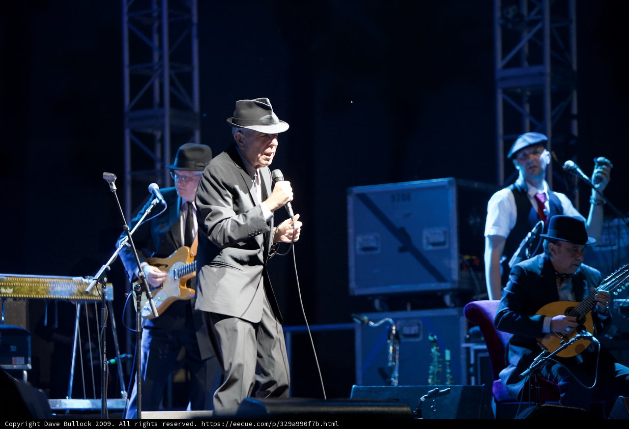 Leonard Cohen Rocks Coachella