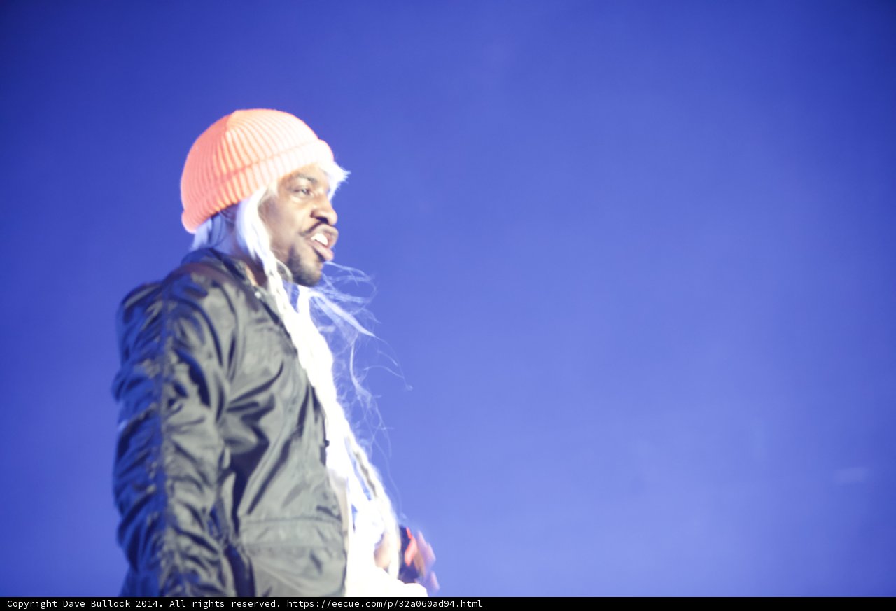André 3000 Takes Coachella Stage in Stylish Hat and Jacket