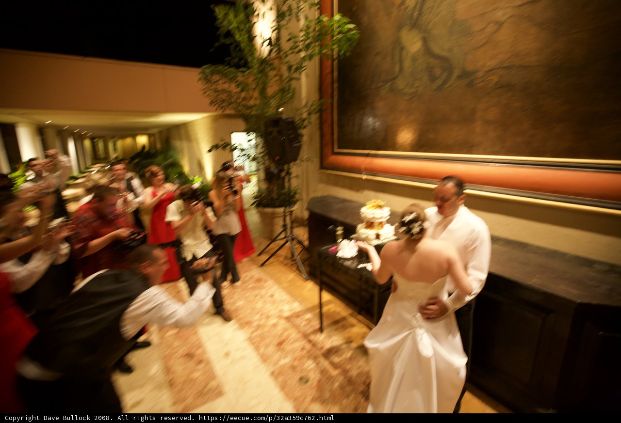 Cutting the Wedding Cake