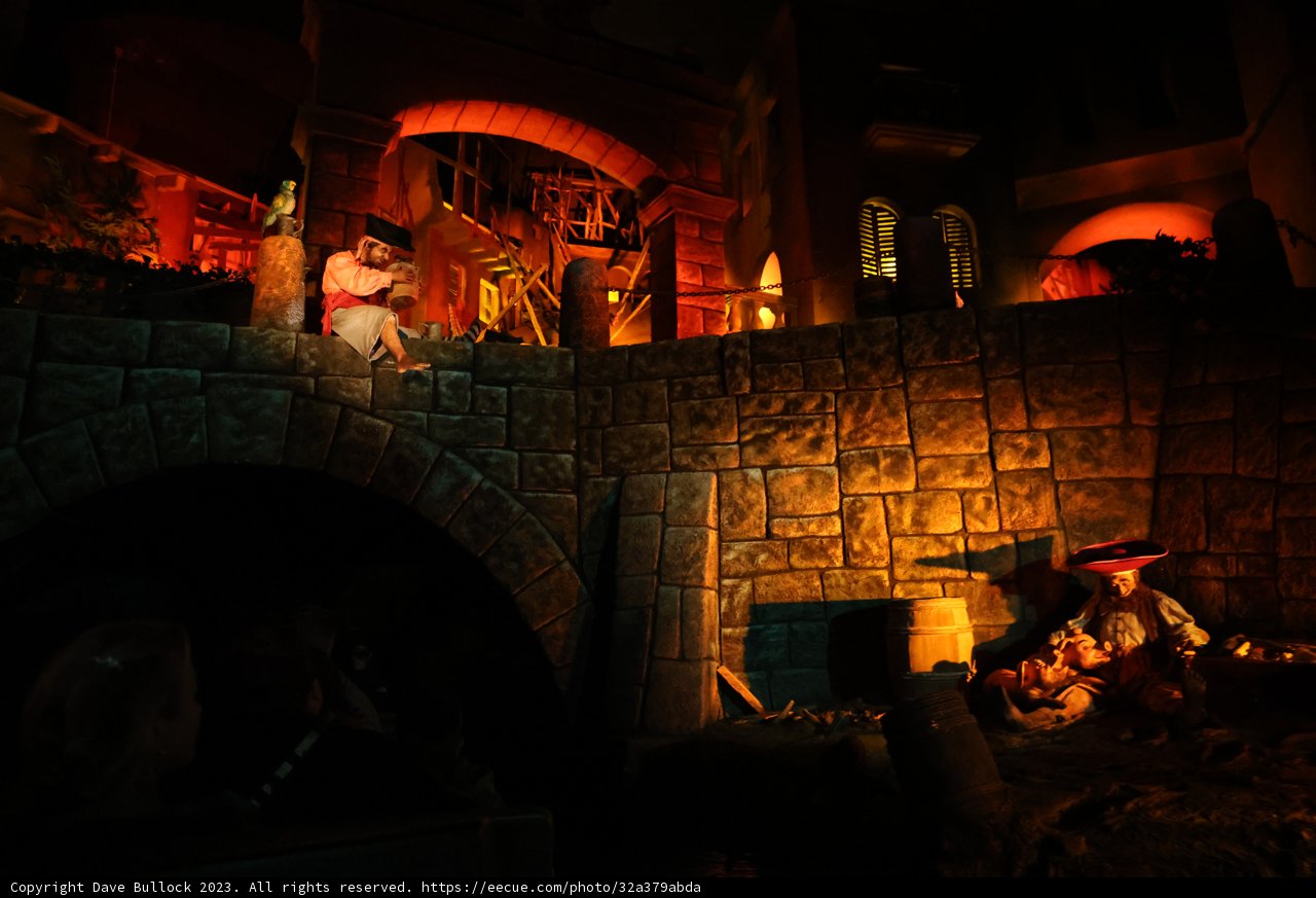 Pirates of the Caribbean: A Crypt Fireplace Scene