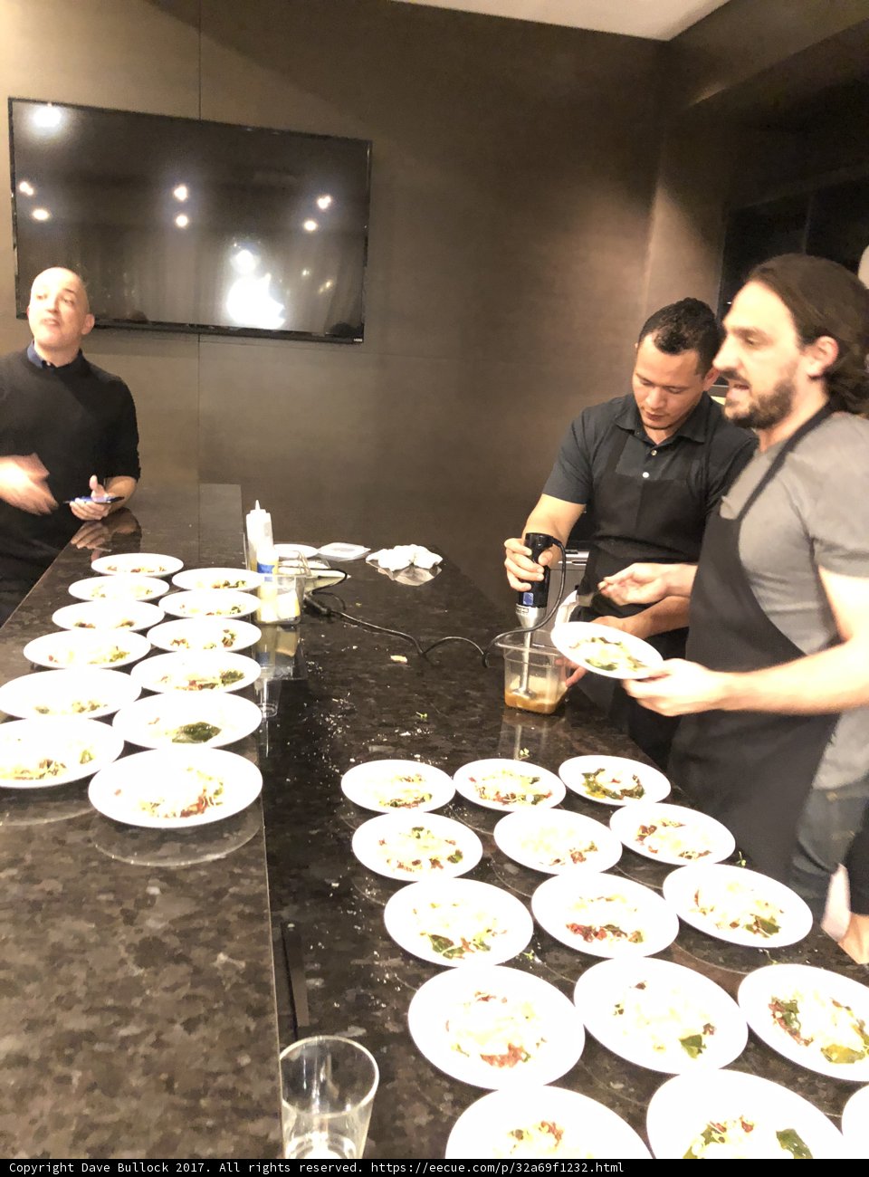The Three Amigos: Enjoying a Meal