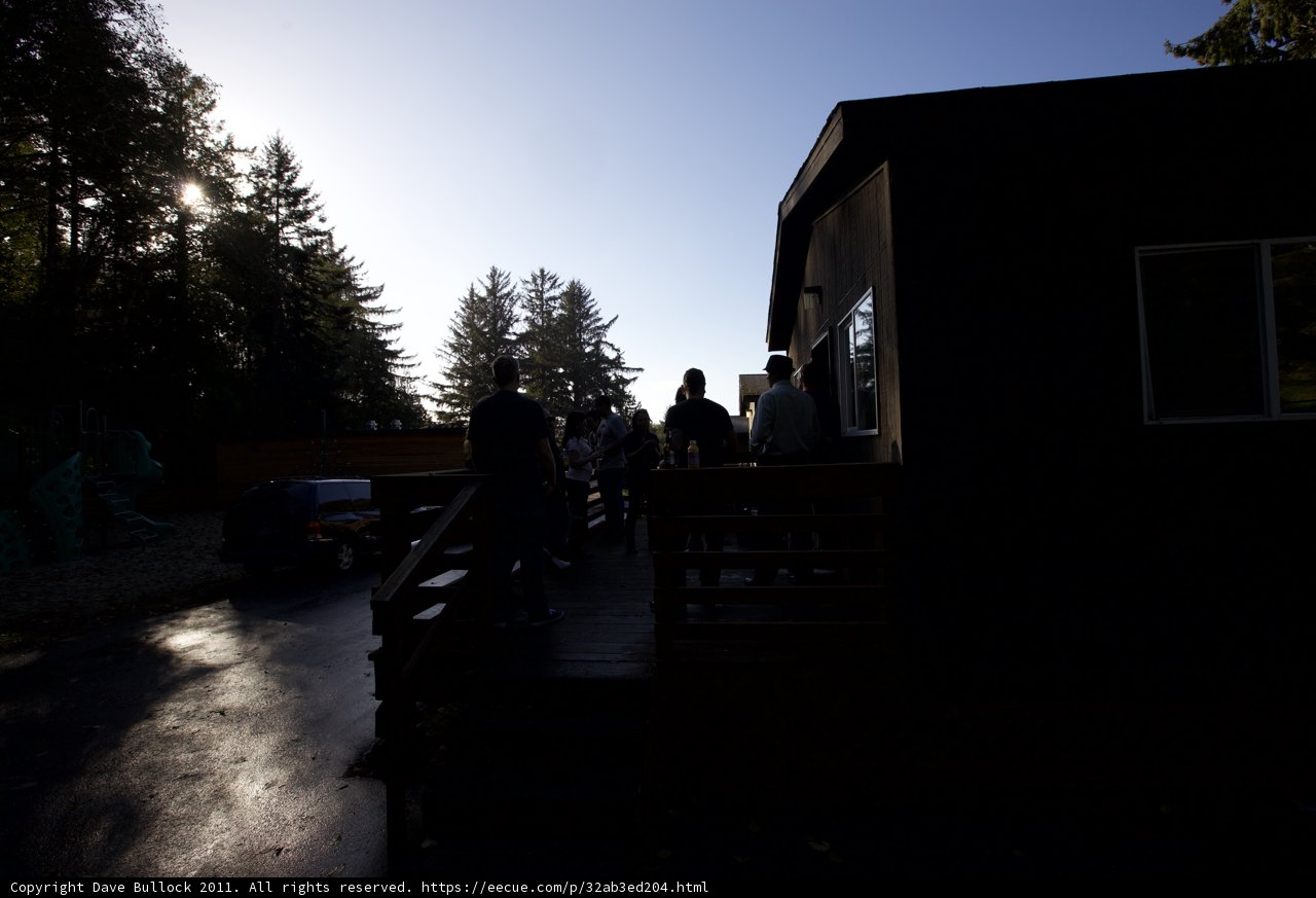 Family Gathering at the Rustic Cabin