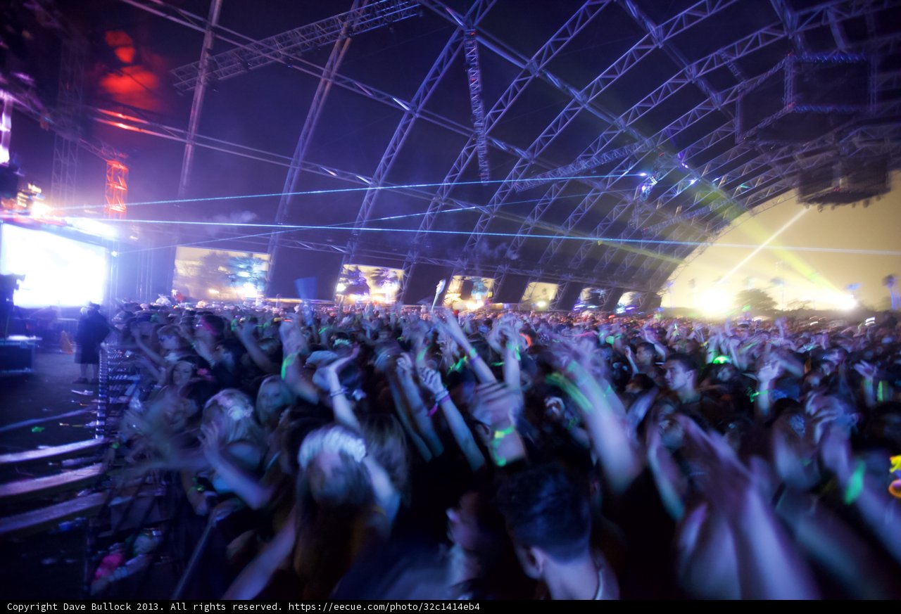 Jumping with Joy at Coachella