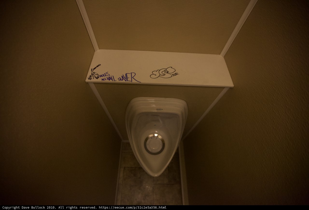 Unique Signage for Restroom