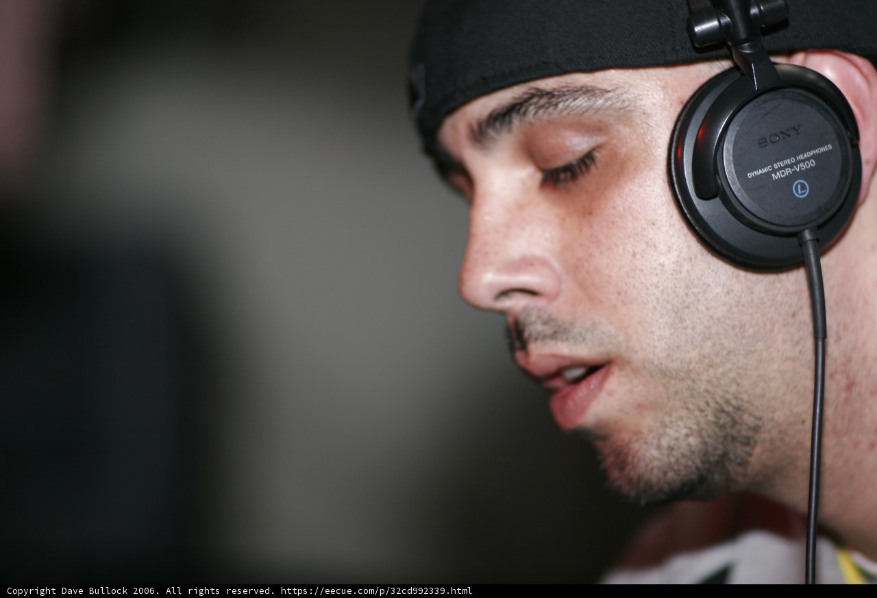 Music in His Ears